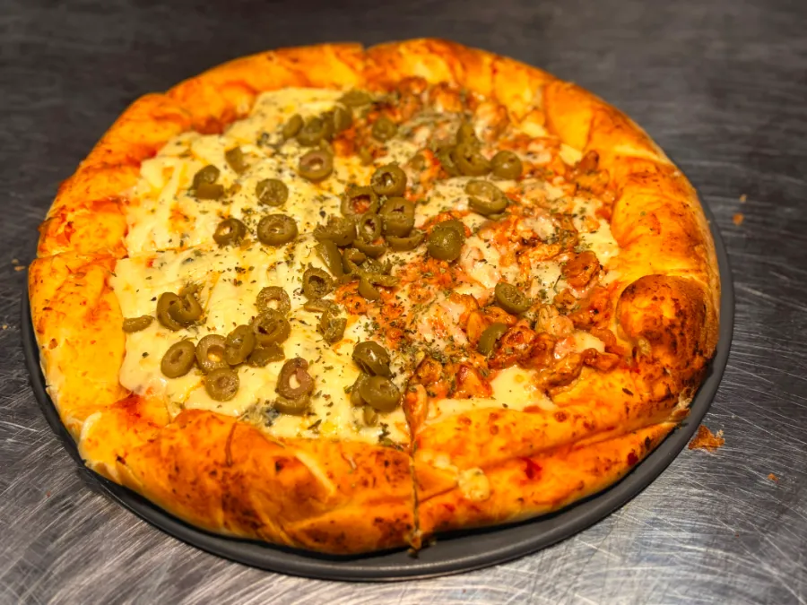 Pizza Margarita Grande 8 Por